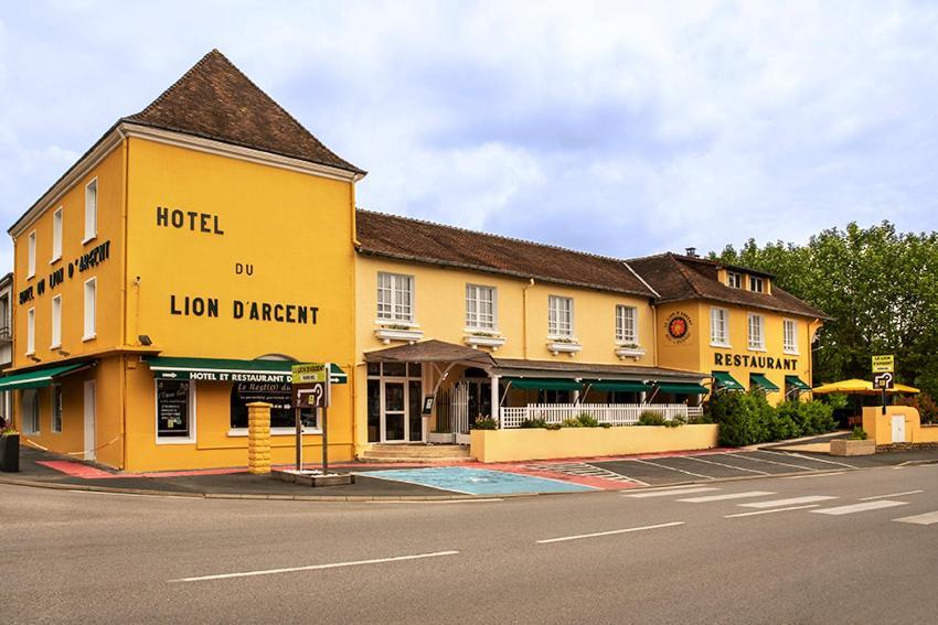 Logis Hotel Restaurant Du Lion D'Argent Et Des Tanneries La Châtre Exterior foto